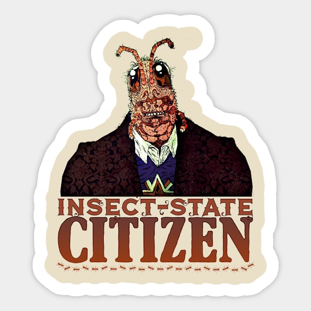 insect-state citizen Sticker by joerg_vogeltanz